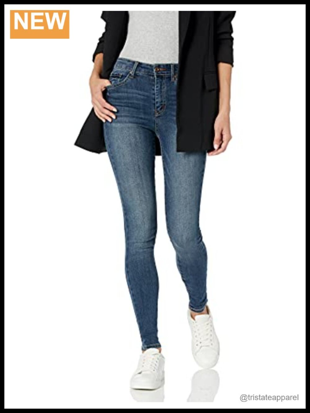 Jessica Simpson Women's Adored Curvy High Rise Skinny Jeans Stretch Denim